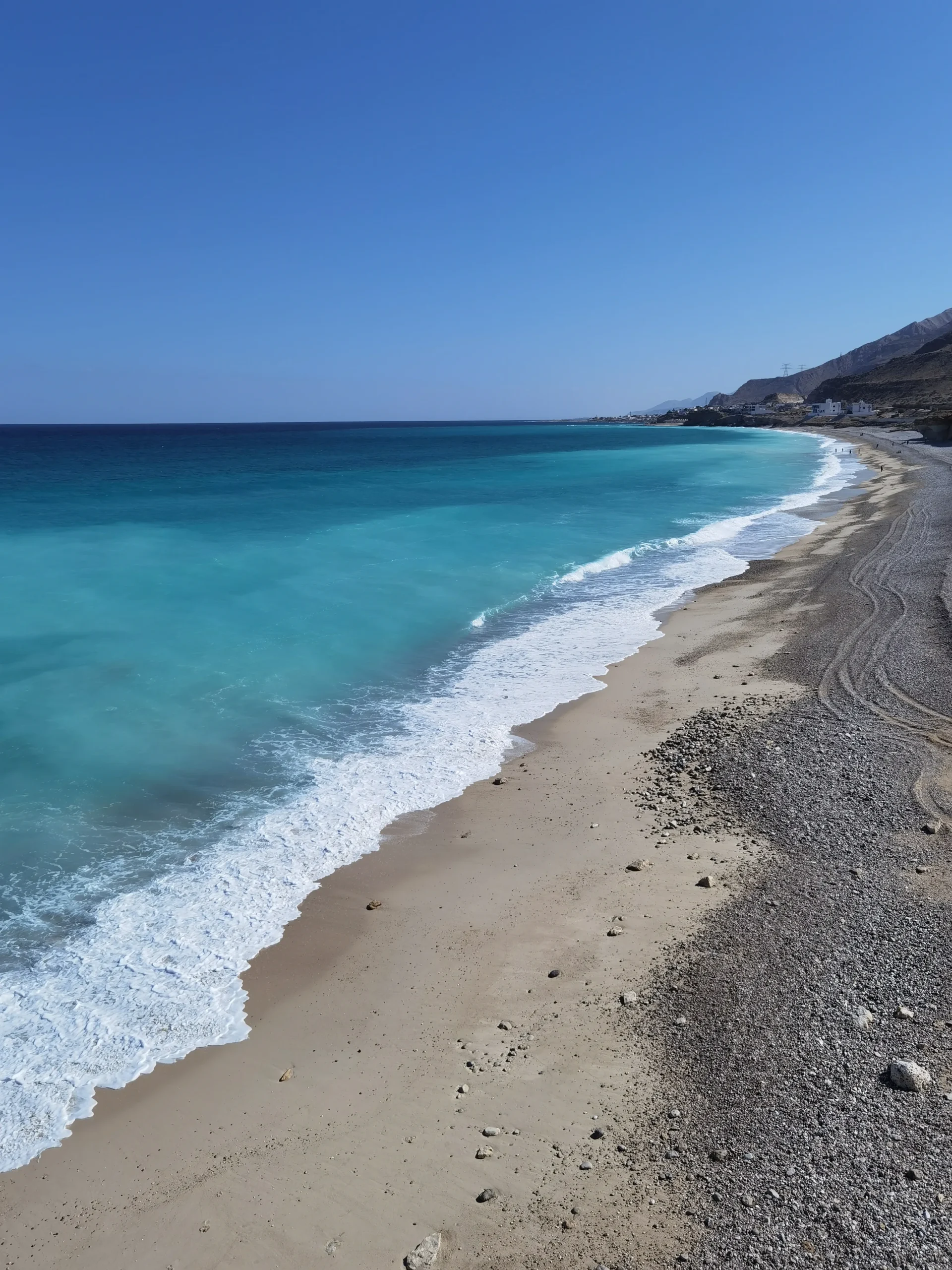 побережье оманский залив